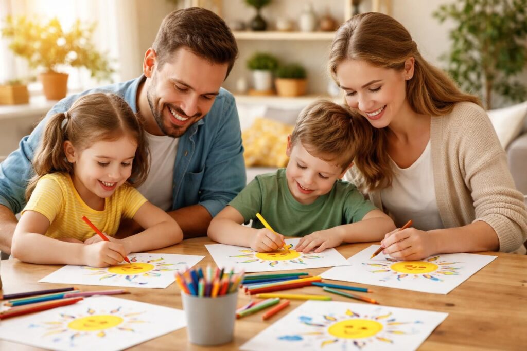 découvrez le coloriage du soleil, une activité ludique et créative pour divertir toute la famille tout en partageant des moments de bonheur ensemble.