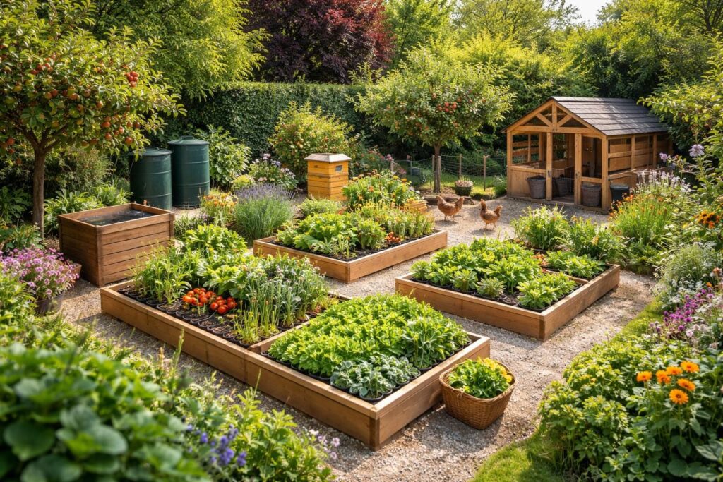 découvrez comment créer une mini ferme près de chez vous pour un jardinage durable et respectueux de l'environnement, en favorisant la biodiversité et l'autonomie alimentaire.