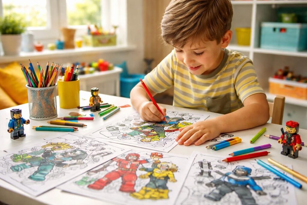 découvrez comment les coloriages à imprimer lego ninjago peuvent stimuler la créativité de vos enfants tout en les amusant. des activités simples et ludiques pour éveiller leur imagination.