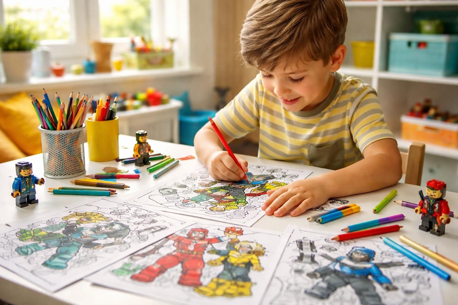 découvrez comment les coloriages à imprimer lego ninjago peuvent stimuler la créativité de vos enfants tout en les amusant. des activités simples et ludiques pour éveiller leur imagination.