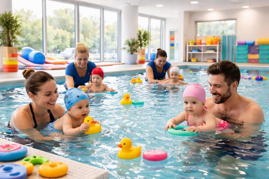 explorez les activités ludiques et adaptées proposées aux bébés nageurs à strasbourg pour favoriser leur éveil et leur plaisir aquatique en toute sécurité.