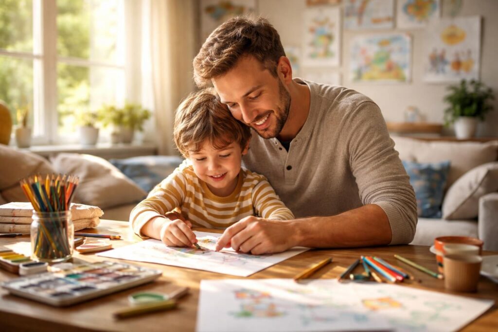 découvrez des idées de dessins inspirants pour papa et créez ensemble des souvenirs inoubliables à chérir pour toujours.
