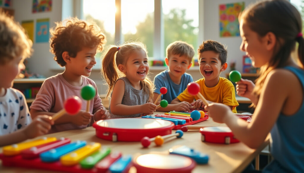 découvrez comment les jeux musicaux en maternelle favorisent le développement de l’enfant et renforcent les liens sociaux grâce à des activités ludiques et pédagogiques autour de la musique.