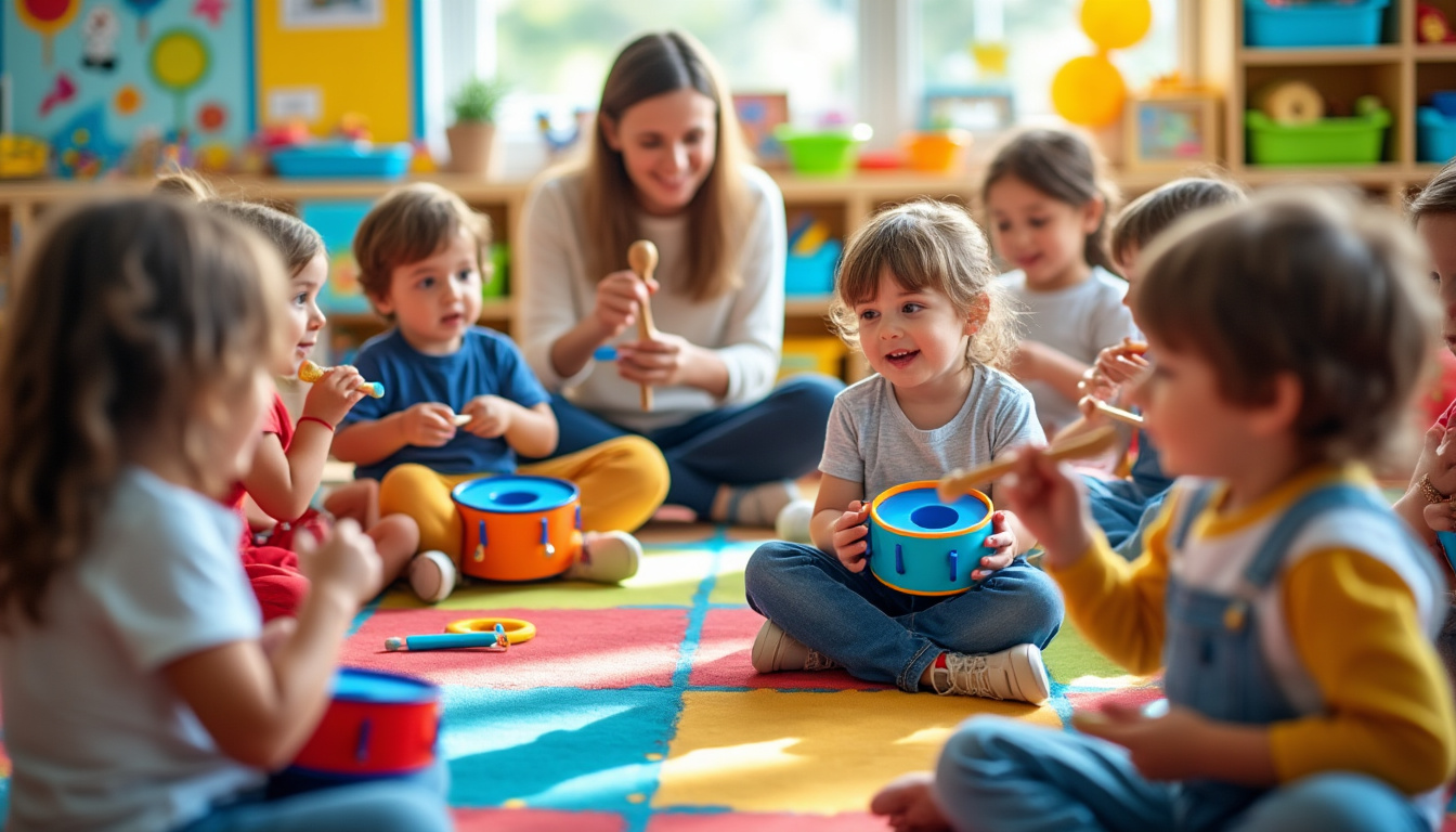 découvrez comment les jeux musicaux en maternelle favorisent le développement des liens sociaux entre les enfants grâce à l’écoute, la collaboration et le plaisir de jouer ensemble autour de la musique.