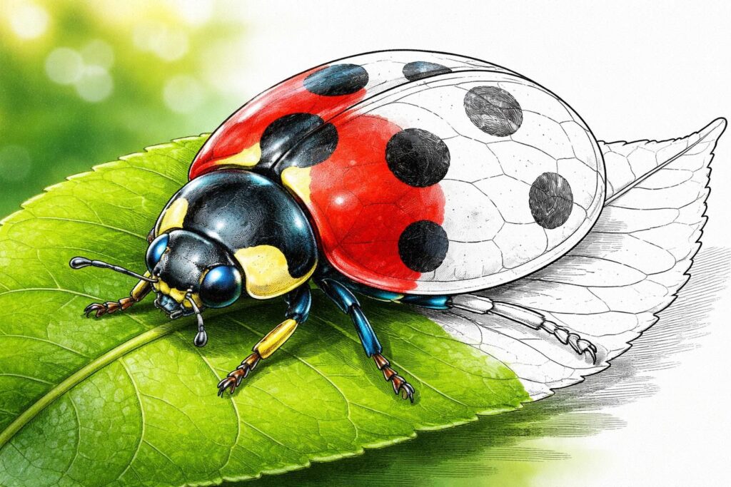 découvrez comment la coccinelle à colorier peut devenir un outil pédagogique ludique et efficace pour enseigner les couleurs aux enfants.