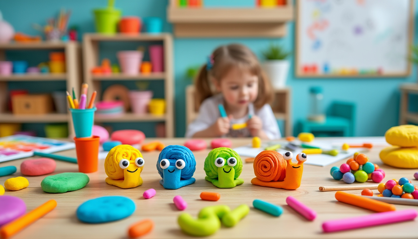 découvrez les meilleures techniques pour façonner facilement des escargots en pâte à modeler. idéal pour les activités créatives des enfants et développer leur motricité fine !