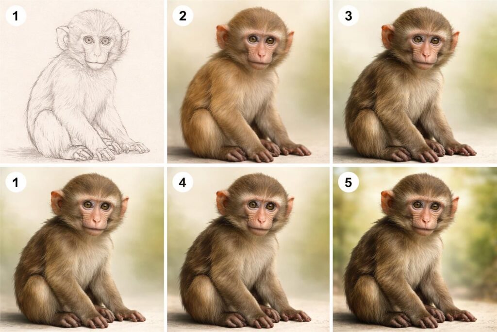 découvrez les meilleures techniques pour réussir le coloriage d'un singe en 5 étapes simples, faciles à suivre pour petits et grands artistes.