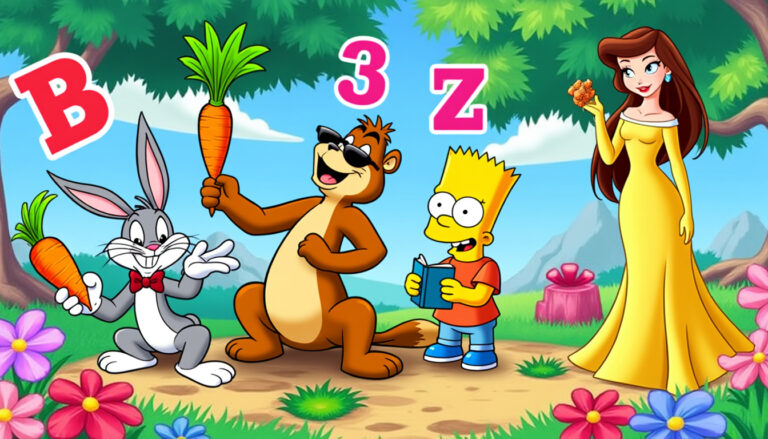 Liste des personnages de dessin animé en b et leur impact sur la ...