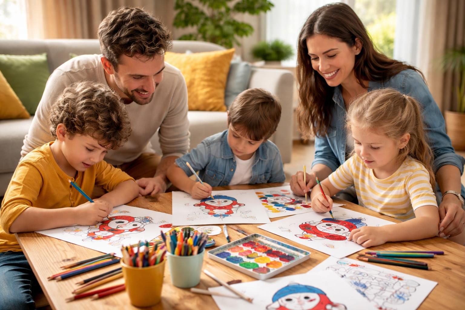 découvrez pourquoi le coloriage de la mascotte de paris est une activité idéale pour un après-midi en famille, alliant créativité et moments de partage.