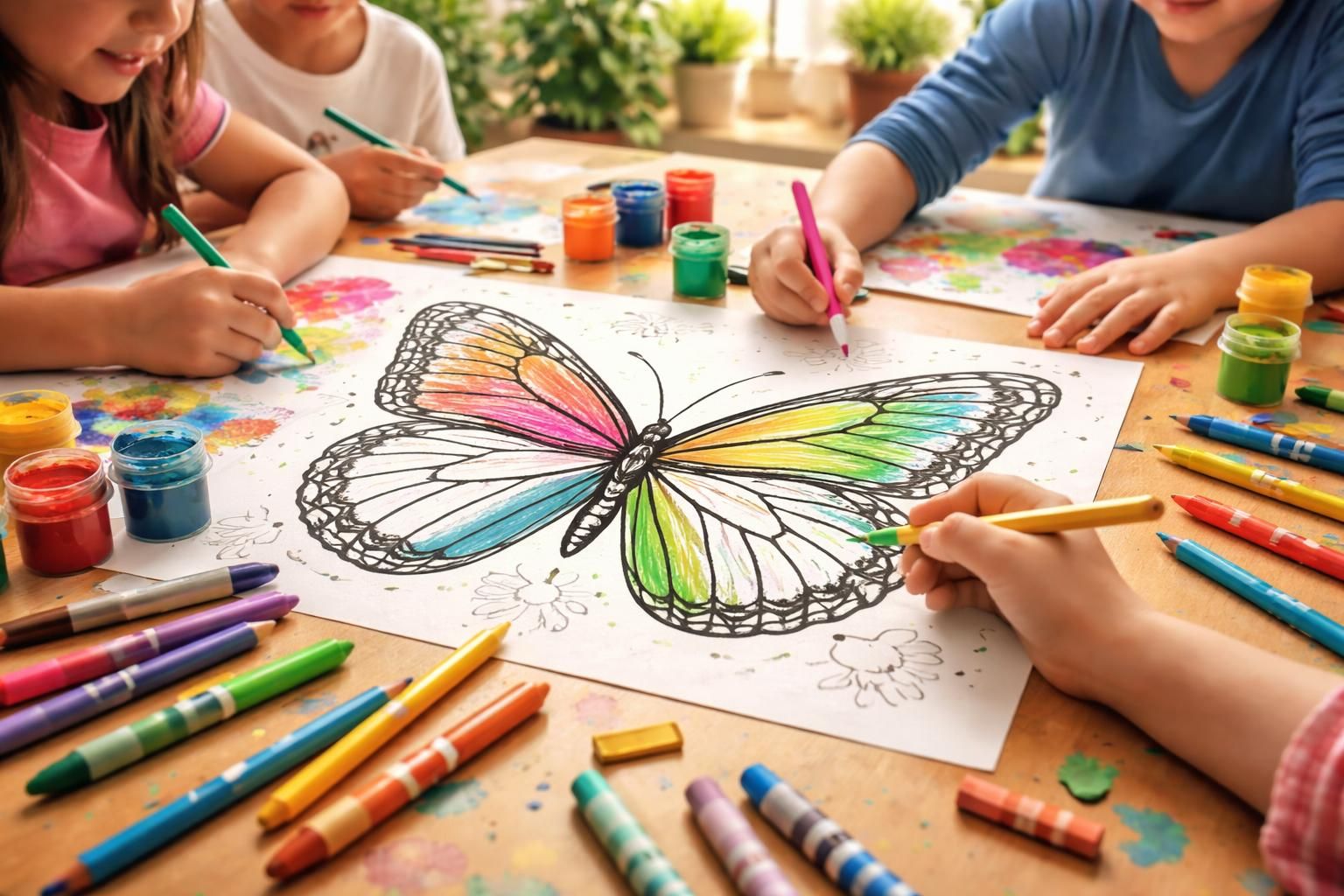découvrez pourquoi le papillon à colorier est le choix idéal pour les enfants, stimulant leur créativité, leur motricité fine et leur amour de la nature grâce à une activité ludique et éducative.