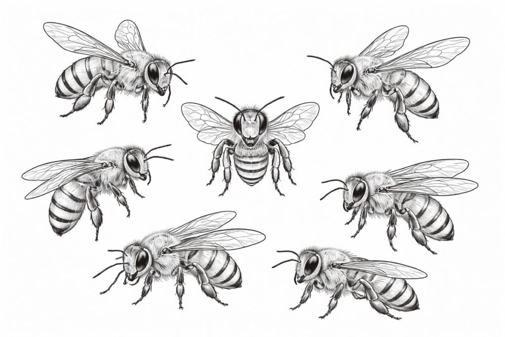 découvrez des modèles d'abeilles à colorier pour rendre votre prochaine activité scolaire ludique et éducative, parfaite pour stimuler la créativité des enfants.