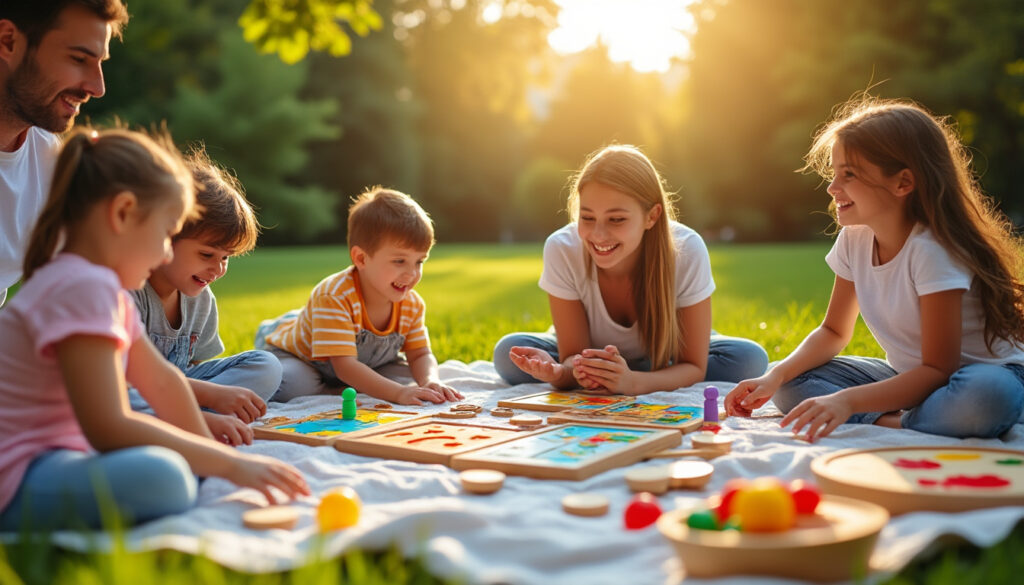 découvrez notre sélection des 10 meilleurs jeux de connaissance pour les enfants de 3 à 6 ans, parfaits à emporter pendant les sorties afin d'allier amusement et apprentissage en famille ou entre amis.