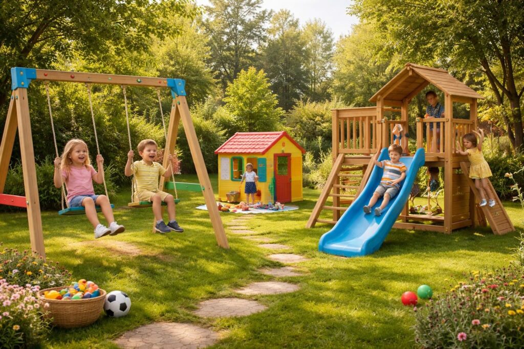 découvrez comment transformer votre jardin en un véritable terrain de jeux en plein air, idéal pour s'amuser et profiter du grand air toute l'année.